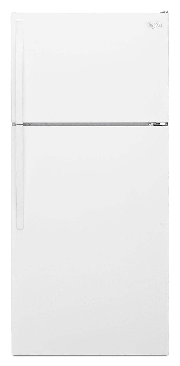 Réfrigérateur Whirlpool de 28 pi³ et de 14 pi³ à congélateur supérieur - blanc - WRT314TFDW | Whirlpool 28 14 Cu. Ft. Top-Mount Refrigerator - White - WRT314TFDW