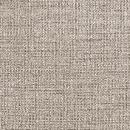 Made in Canada Wynn 2-Piece Chenille Fabric Sectional with Nailhead Trim and Wood Bun Legs - Linen Beige | Canapé sectionnel Wynn 2 pièces fabriqué au Canada en tissu de chenille avec bordure de clous décoratifs et pattes en oignon en bois - beige lin