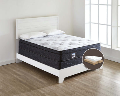 Simmons Do Not Disturb Avante Euro-Top Firm Split Queen Mattress Set|Ensemble matelas ferme Euro-plateau à sommier divisé Avante Ne pas déranger Simmons pour grand lit
