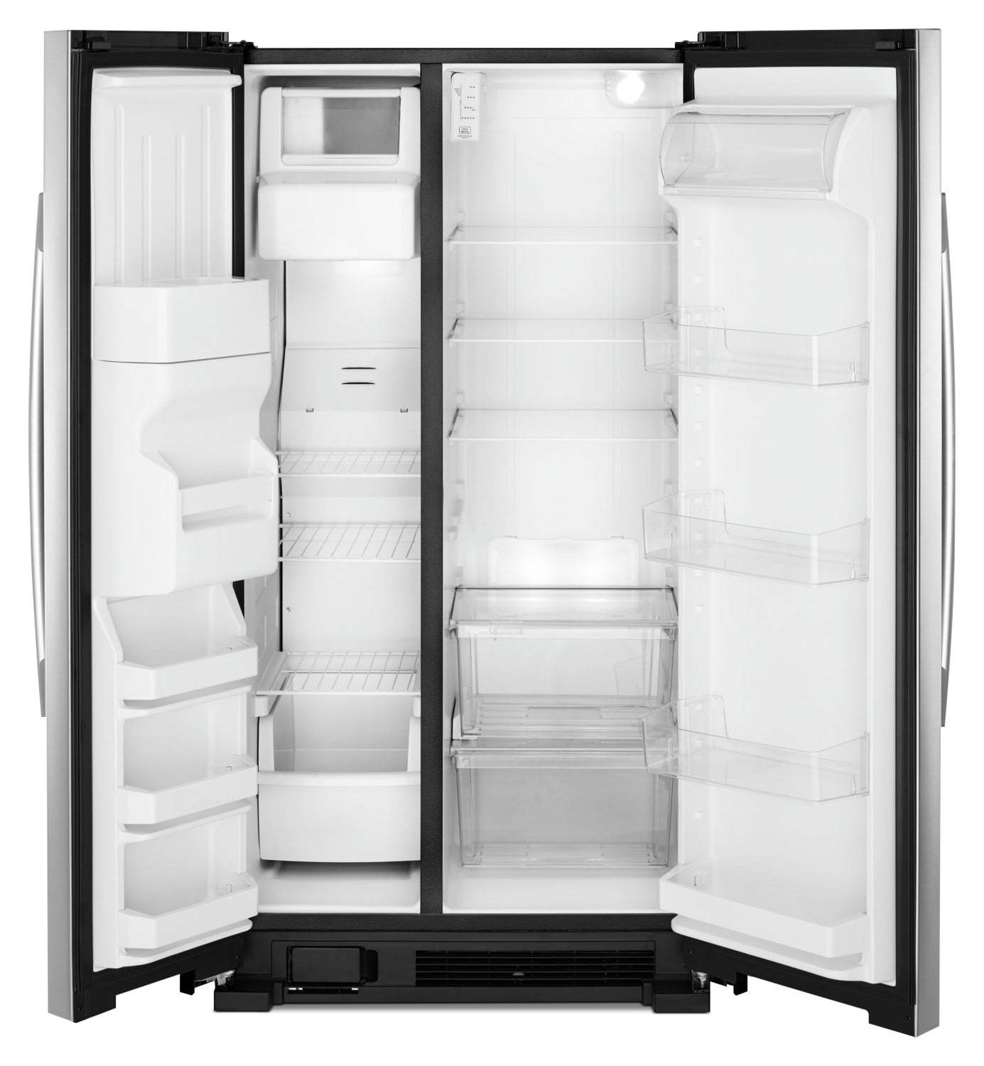 Réfrigérateur Amana de 33 21 pi³ à compartiments juxtaposés - acier inoxydable - ASI2175GRS | Amana 33 21 Cu. Ft. Side-by-Side Refrigerator - Stainless Steel - ASI2175GRS