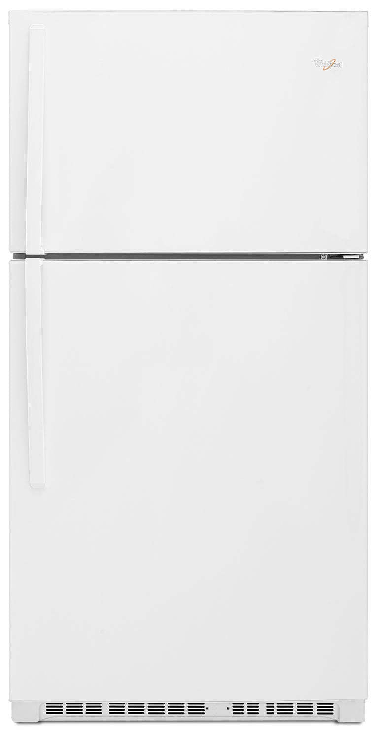 Réfrigérateur Whirlpool de 33 po et de 21,3 pi³ à congélateur supérieur - blanc - WRT541SZDW | Whirlpool 33 21.3 Cu. Ft. Top-Mount Refrigerator - White - WRT541SZDW
