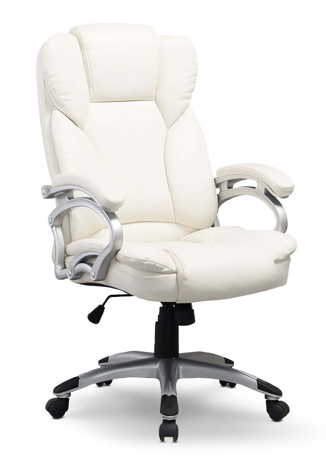 Lodwig Deluxe Office Chair - Blanc|Chaise de bureau de luxe Loft - Blanc|LODWHCHR