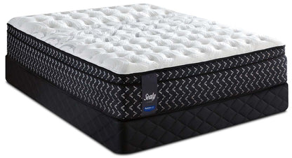 Sealy Posturepedic Highbury Medium Euro-Top Full Mattress Set|Ensemble matelas semi-ferme à Euro-plateau Highbury Posturepedic de Sealy pour lit double