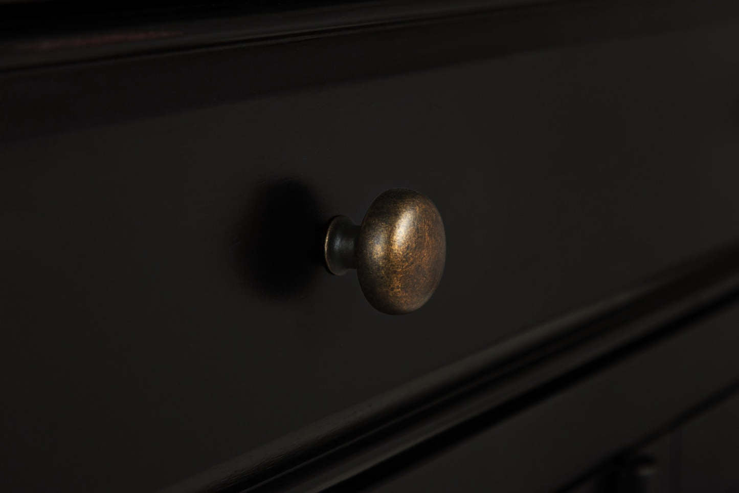 Marseille 32 Accent Cabinet with Drawer - Black|Armoire décorative Marseille de 32 po avec tiroir - noire