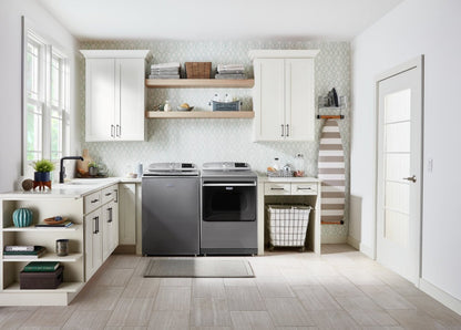 Sécheuse électrique intelligente Maytag de 7,4 pi³ avec vapeur - ardoise métallique - YMED7230HC