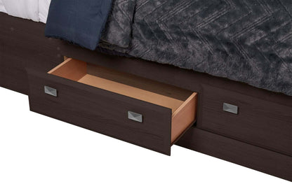 Yorkdale 5-Piece Queen 6 Drawer Storage Bedroom Package - Brown | Ensemble de chambre à coucher avec rangement Queen 5 pièces à 6 tiroirs Yorkdale - Brun