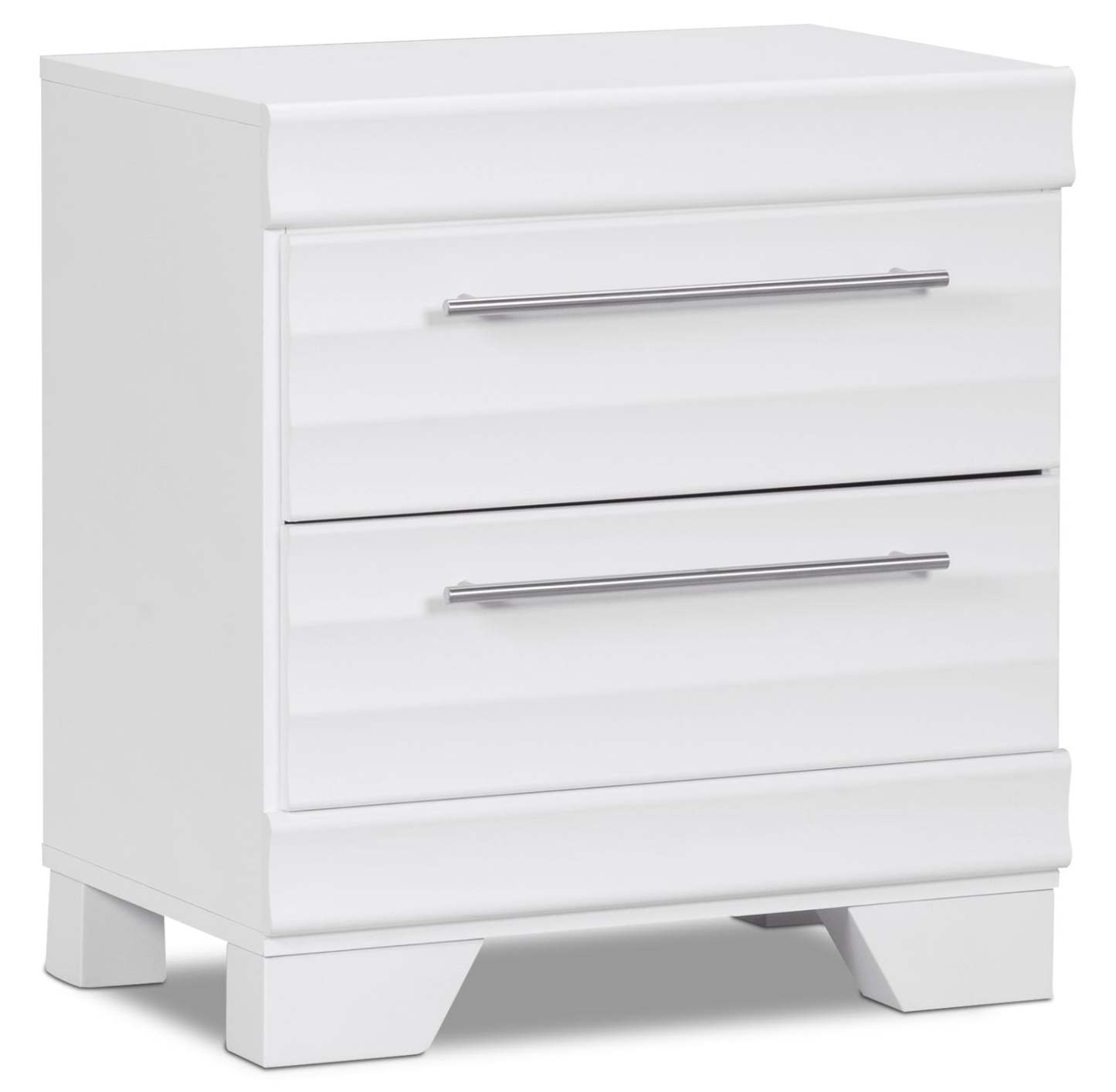 Olivia 6pc Bedroom Set with Storage Bed, Dresser, Mirror & Nightstand, Made in Canada, White - Queen Size | Ensemble de chambre à coucher Olivia 6 pièces avec lit de rangement, commode, miroir et table de nuit, fabriqué au Canada, blanc - taille queen