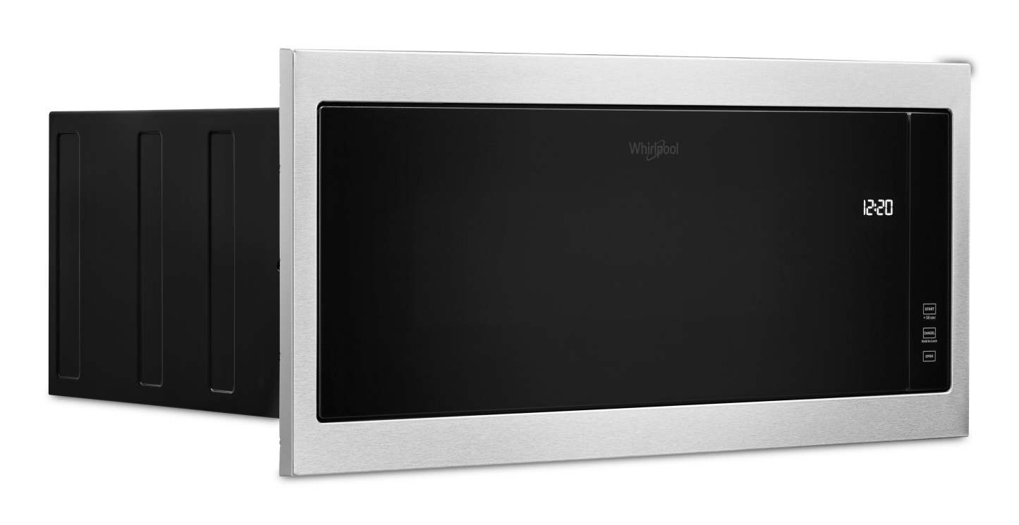 Tourbillon 1,1 Cu. Fort. Micro-ondes encastrable avec cuisson de 900 watts - Acier inoxydable - YWMT50011KS | Quatre à micro-ondes encastrées Whirlpool de 1,1 pi³ avec cuisson à 900 W - acier inoxydable - YWMT50011…