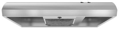 Whirlpool 30 Under-Cabinet Range Hood with FIT System - UXT4130ADS|Hotte de cuisinière sous l'armoire Whirlpool de 30 po avec système FIT - UXT4130ADS|UXT4130AS