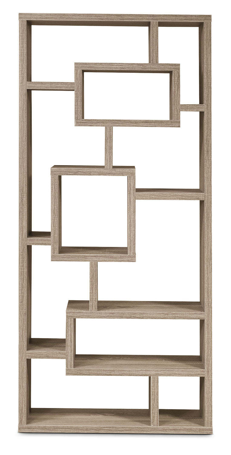 Bibliothèque ouverte Florence 32 - Gris|Bibliothèque ouverte Florence de 32 po - grise