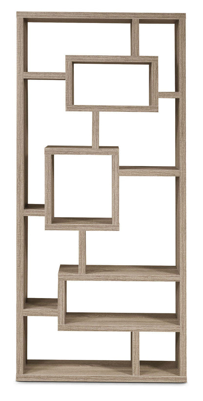 Bibliothèque ouverte Florence 32 - Gris|Bibliothèque ouverte Florence de 32 po - grise