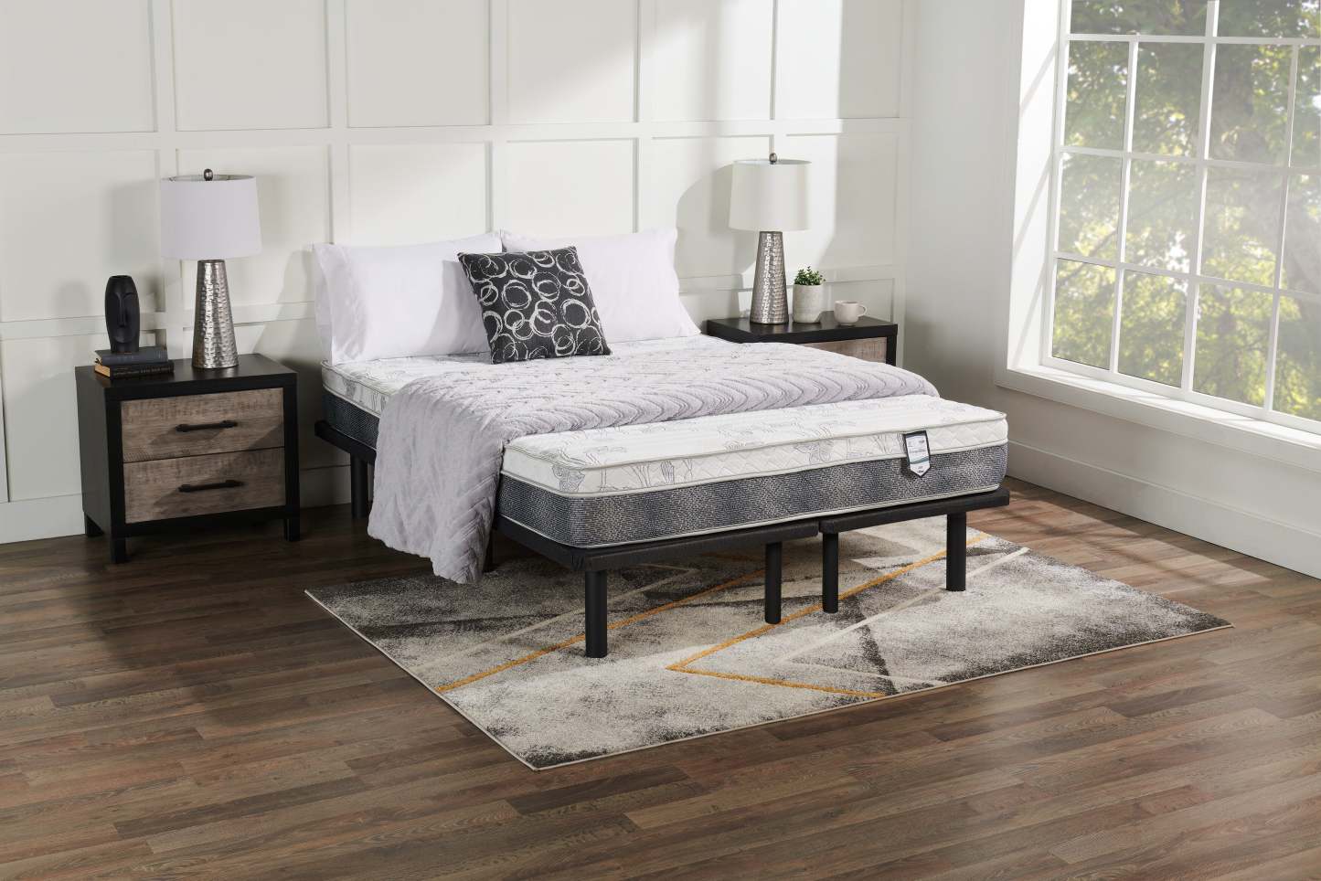 Ensemble de base de plate-forme Zephyr King | Ensemble base plateforme Zephyr pour très grand lit | ZÉPHYRKP