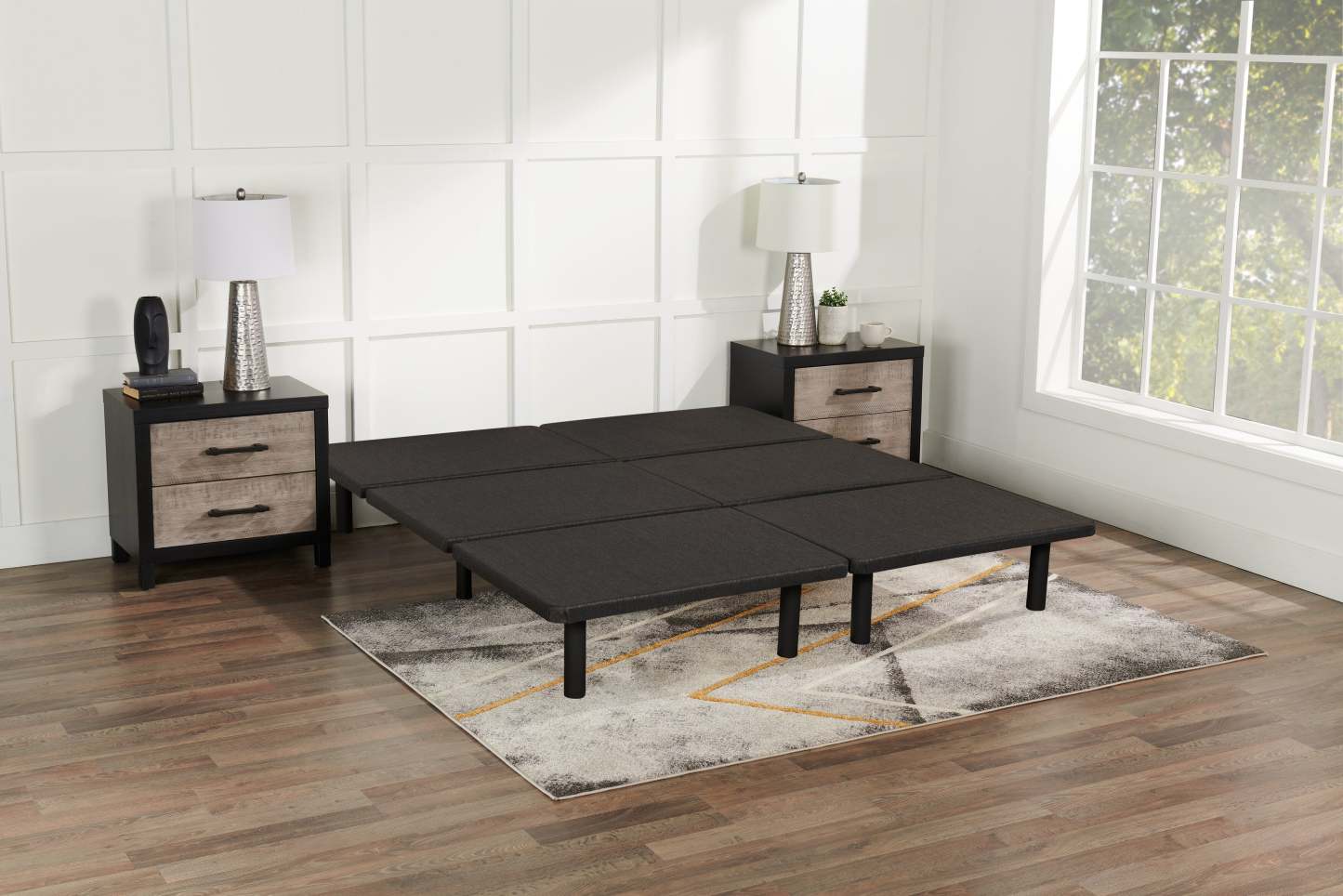 Ensemble de base de plate-forme Zephyr King | Ensemble base plateforme Zephyr pour très grand lit | ZÉPHYRKP