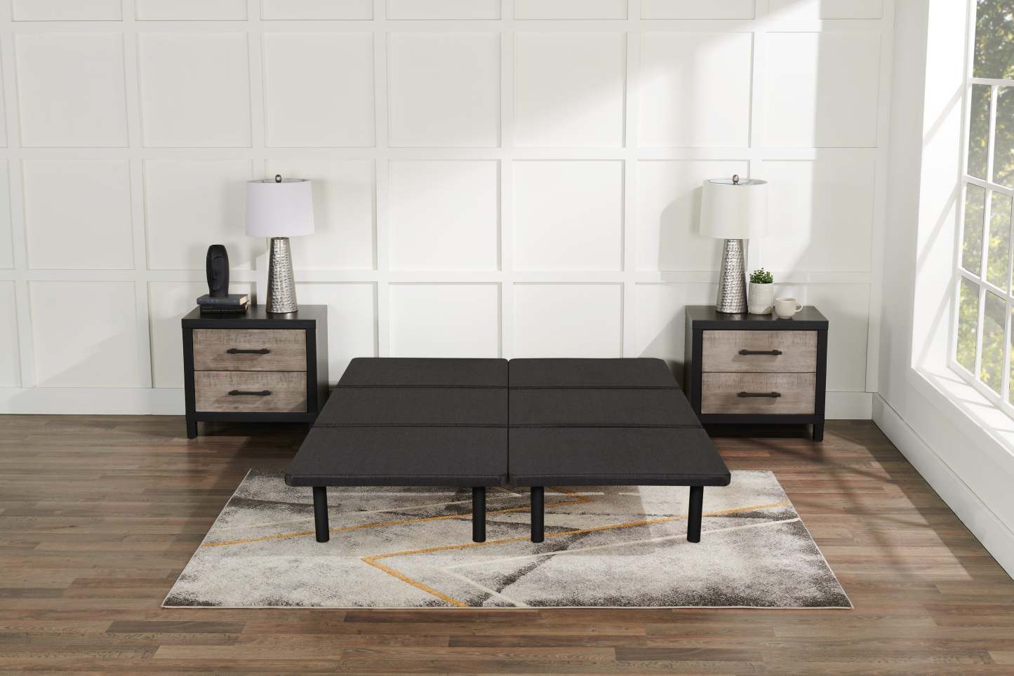 Ensemble de base de plate-forme Zephyr King | Ensemble base plateforme Zephyr pour très grand lit | ZÉPHYRKP