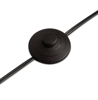 Lampadaire LED Zeus 72 Noir Mat|Lampe à pied Zeus de 72 po noir mat à DEL