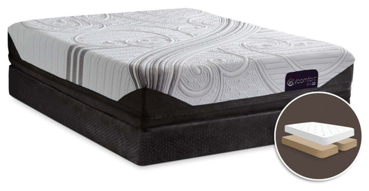 Serta iComfort® EFX3D Ermano Split Queen Mattress Set|Ensemble matelas divisé Ermano iComfort EFX3D de Serta pour grand lit