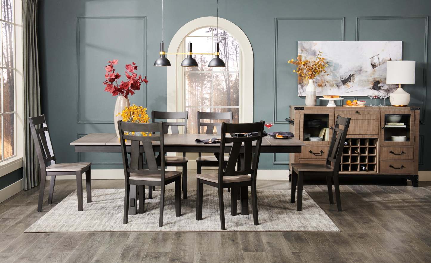 Chaise de salle à manger Zao, bois, mélamine - Marron | Chaise de salle à manger Zao en bois et en mélamine - brune