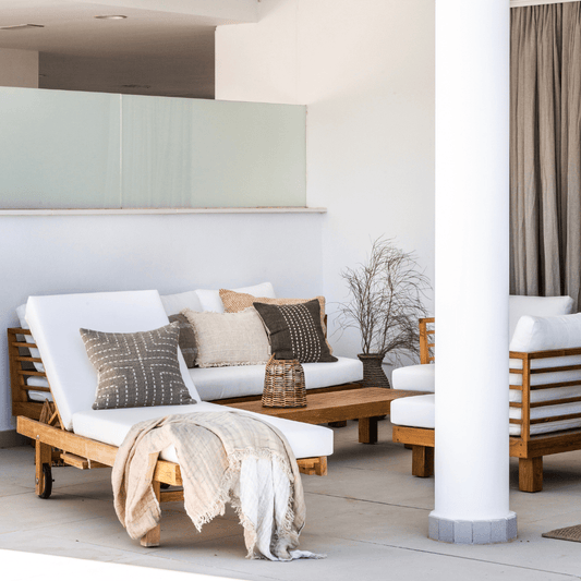 Canapé deux places Amaya | Blanc 