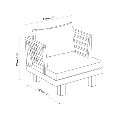 Canapé Amaya Solo | Blanc