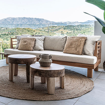 Canapé trois places Amaya | Sable