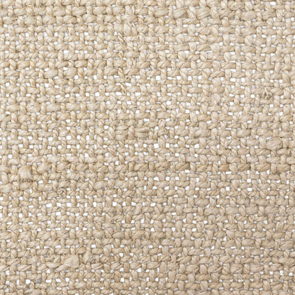 Set de table en jute tressé avec bordure contrastée, naturel clair 