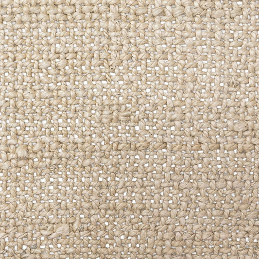 Set de table en jute tressé avec bordure contrastée, naturel clair 