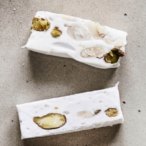 Nougat tendre amandes et pistaches | Nicolas Vahé