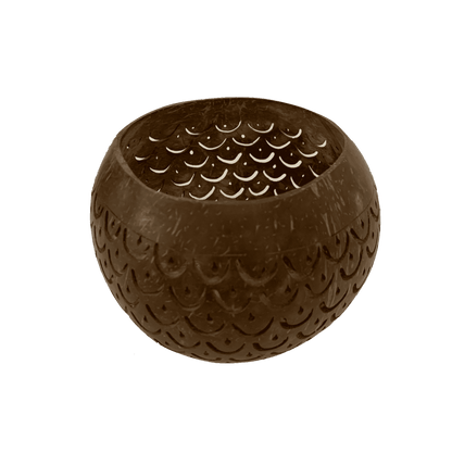 Bougeoir à thé à la noix de coco