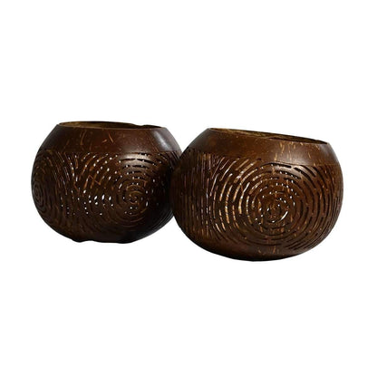 Bougeoir à thé à la noix de coco