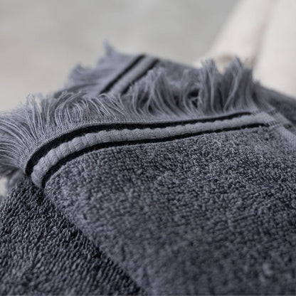 Serviette en coton | Granit 50 x 100 cm