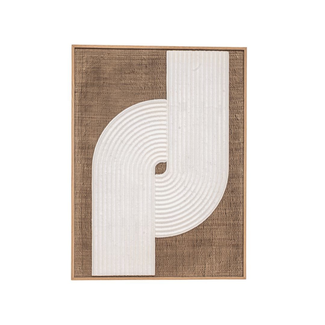 Décoration murale Dawn | Marron et naturel