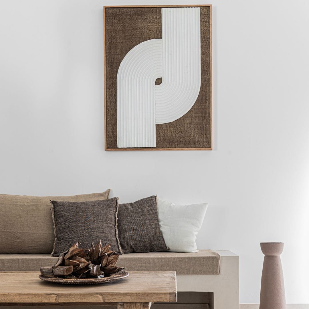 Décoration murale Dawn | Marron et naturel