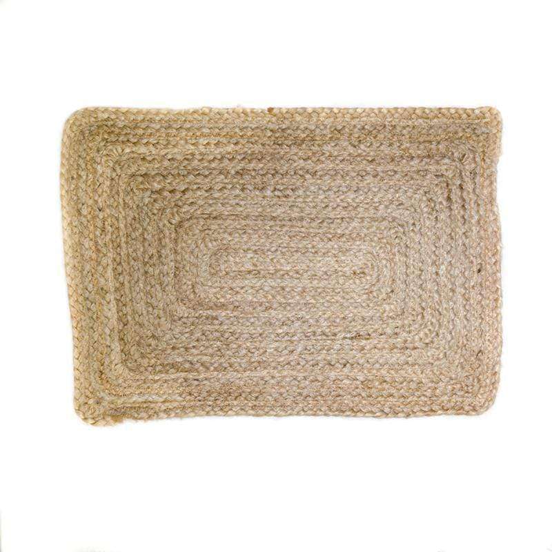 Set de table en jute | Naturel 50 x 35 cm