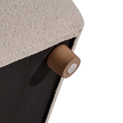 Pieds en bois de teck de Lagos