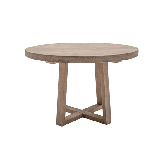 Table à manger ronde en chêne | 120 cm
