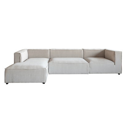 Chaise longue Mykonos Sora, unité gauche | 100 x 170 x 70 cm