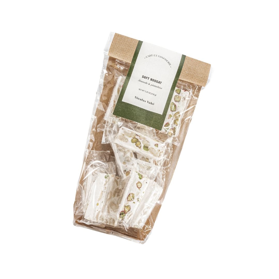 Nougat tendre amandes et pistaches | Nicolas Vahé