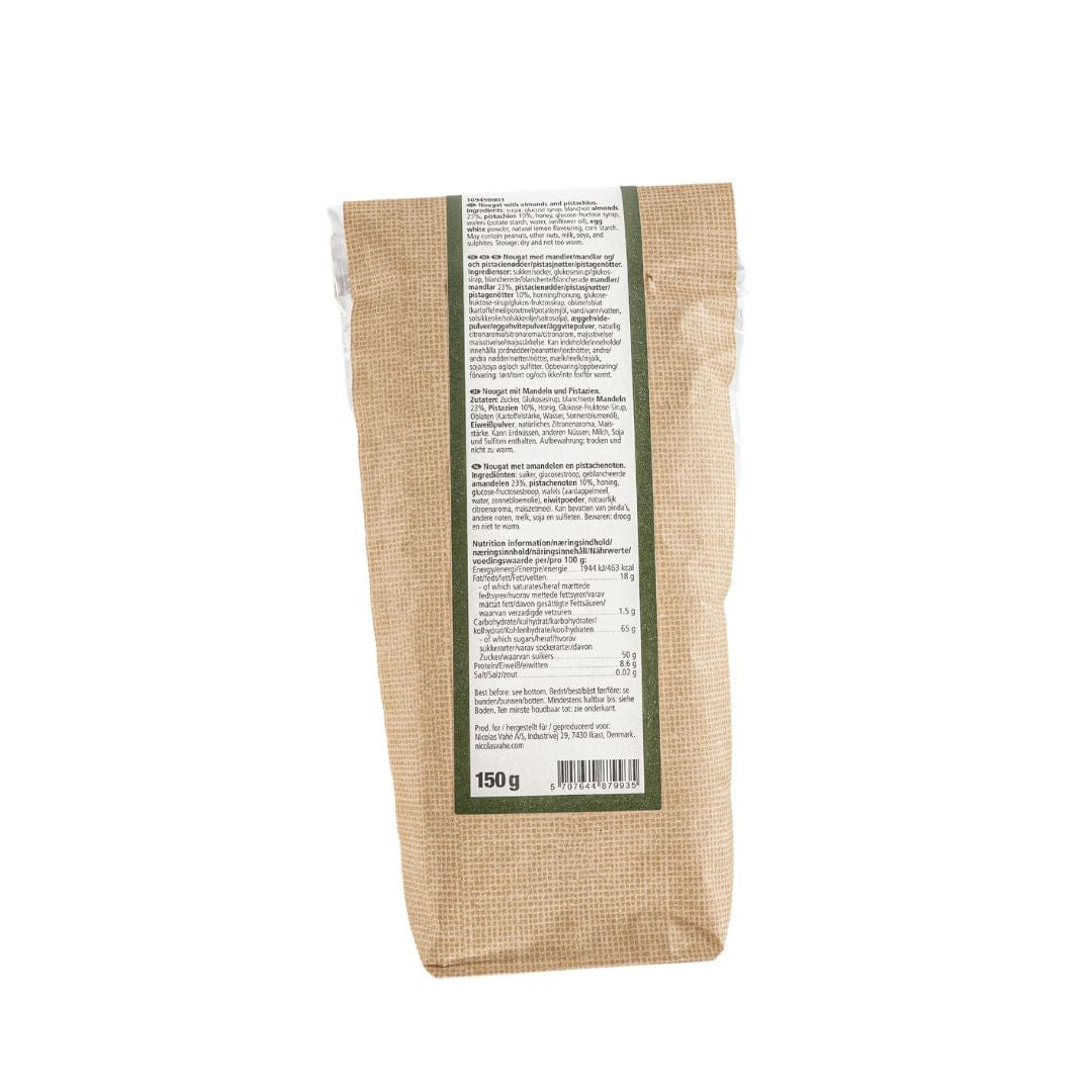 Nougat tendre amandes et pistaches | Nicolas Vahé