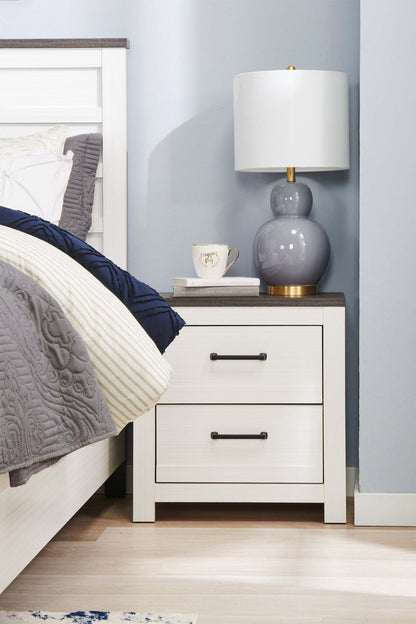 Lampe de table Giada de Kort & Co. de 26,75 po en céramique, grise et dorée