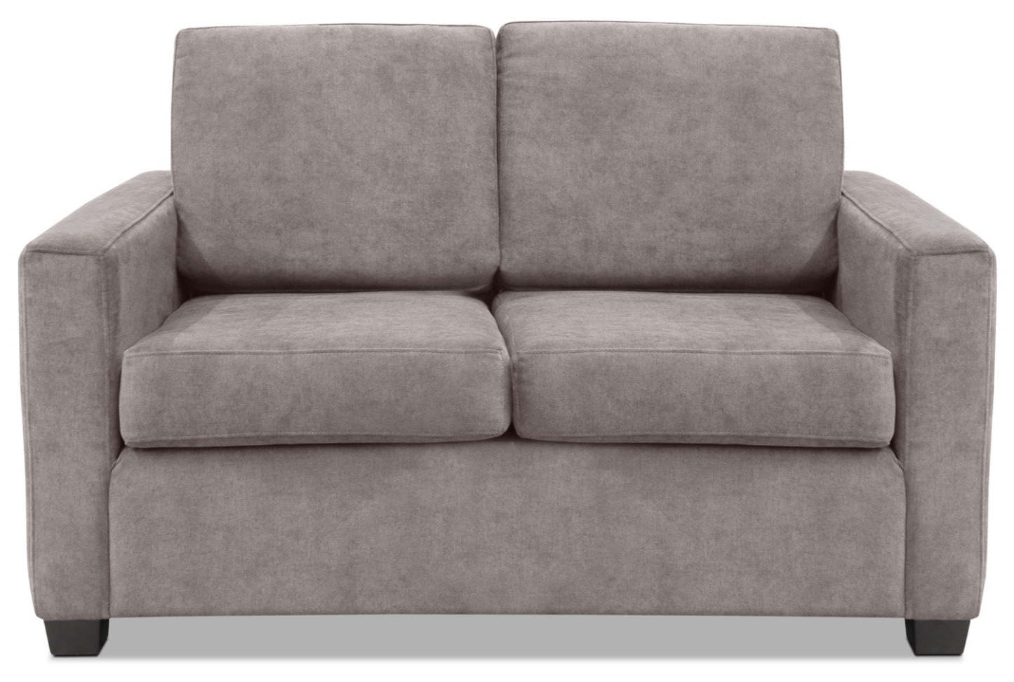 Causeuse Becca en chenille - cendre